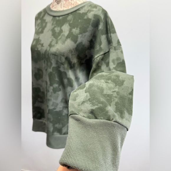 MONDETTA Olive Green Camo  Sweatshirt size M - Picture 5 of 16